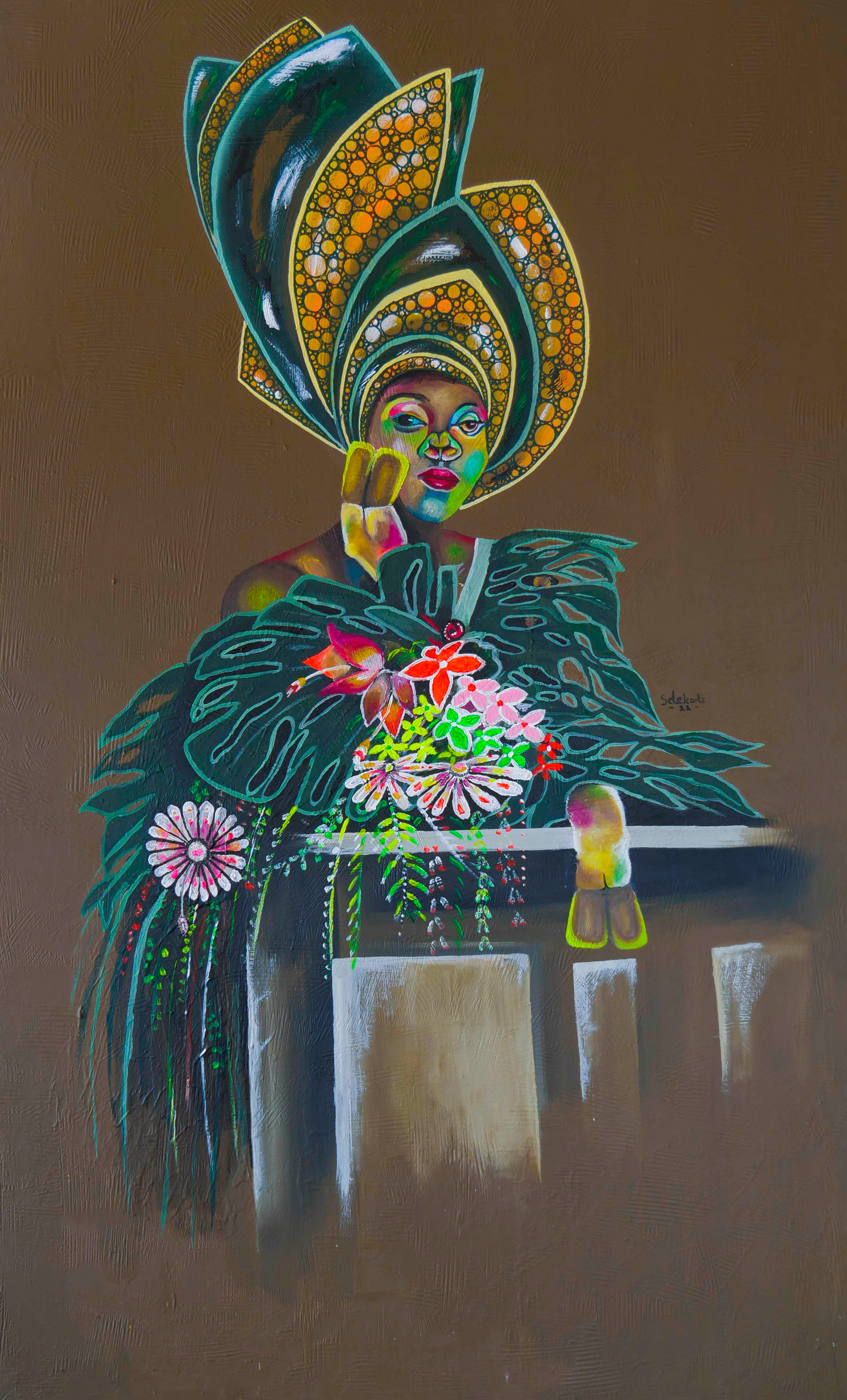 Woman made nature